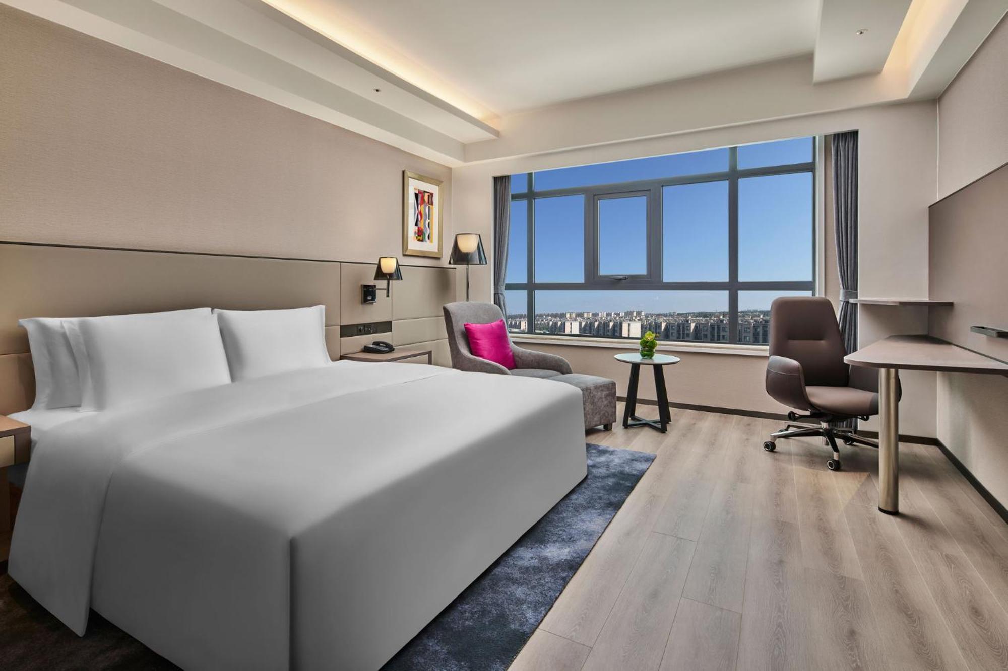 Crowne Plaza Beijing International Airport By Ihg Otel Shunyi Dış mekan fotoğraf