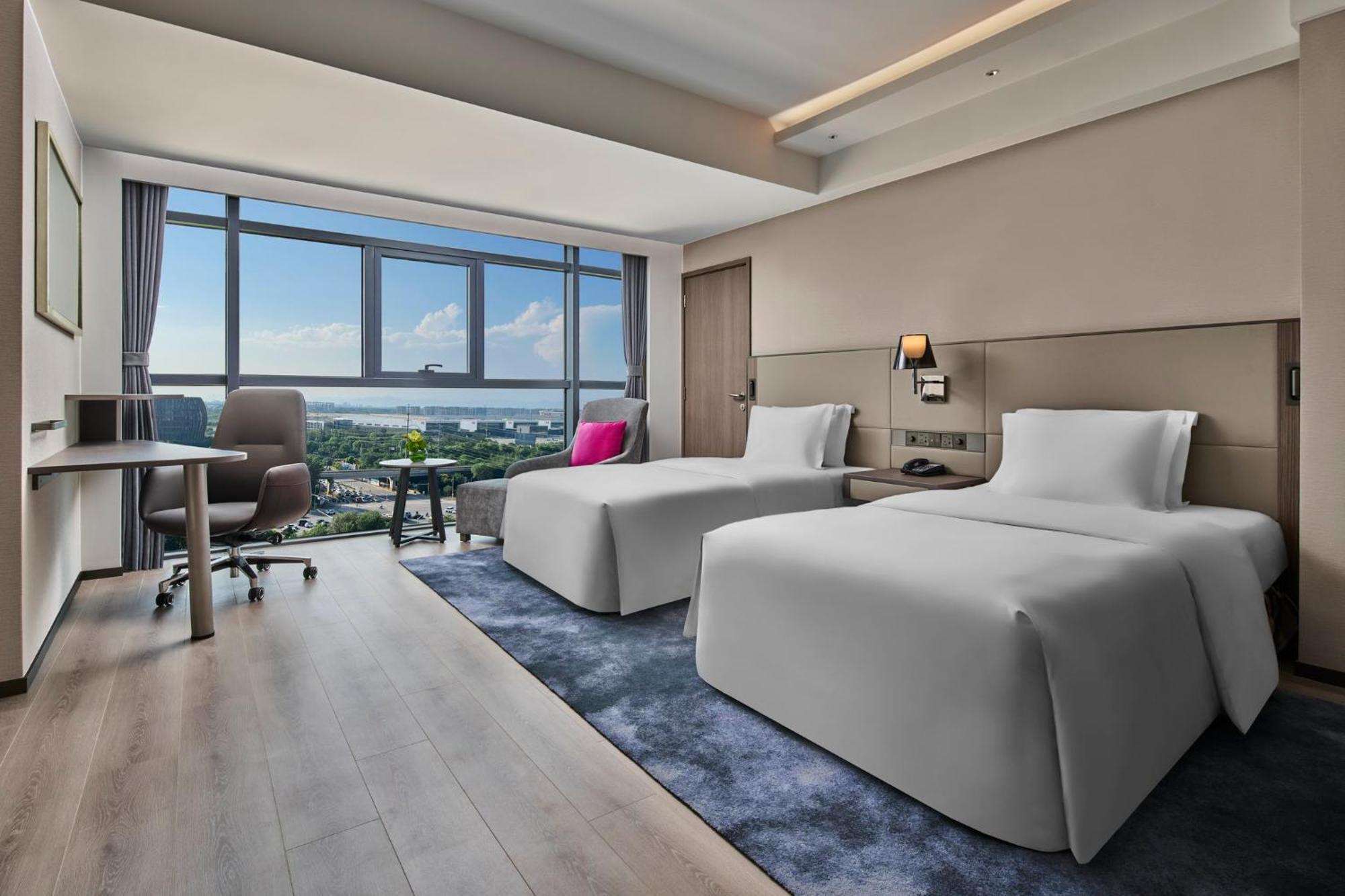 Crowne Plaza Beijing International Airport By Ihg Otel Shunyi Dış mekan fotoğraf