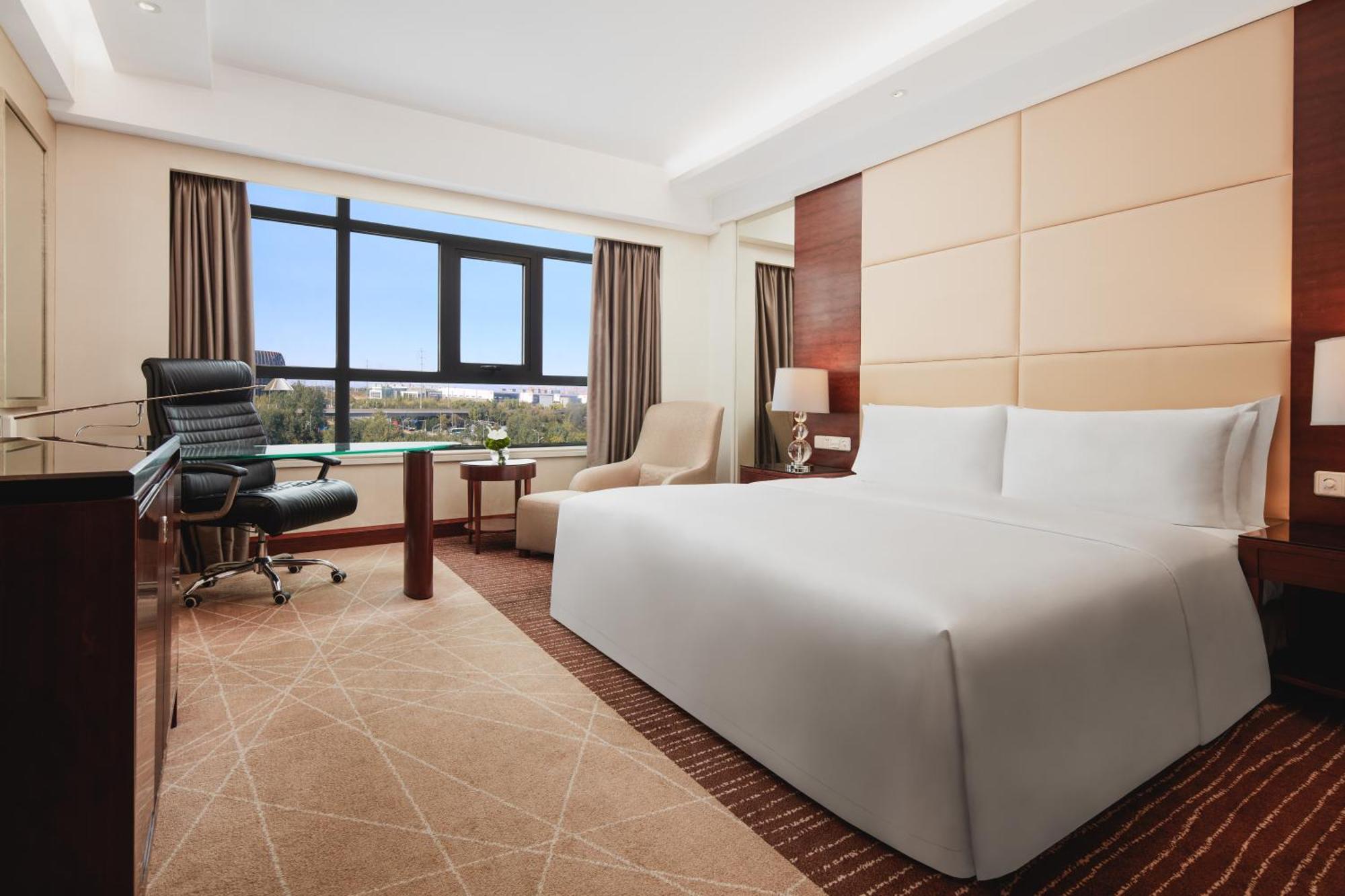 Crowne Plaza Beijing International Airport By Ihg Otel Shunyi Dış mekan fotoğraf